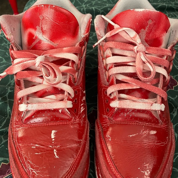 Nike Air Jordan 3 craft custom used size 11 - Picture 5 of 12
